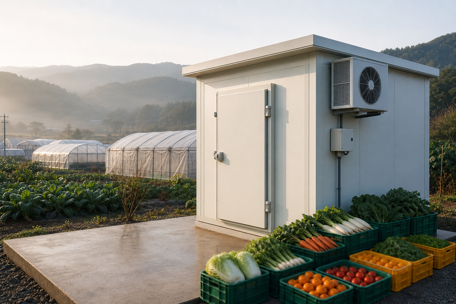 Farm Cold Storage Electricity Cost: 3, 5, and 10 Pyeong