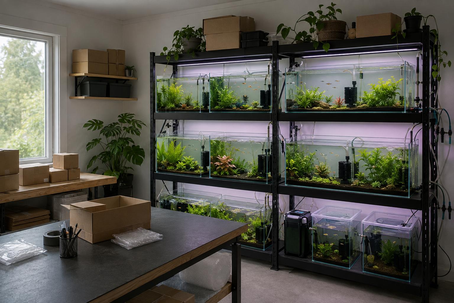 Home Tropical Fish and Aquatic Plant Side Business: A 300,000 KRW Plan