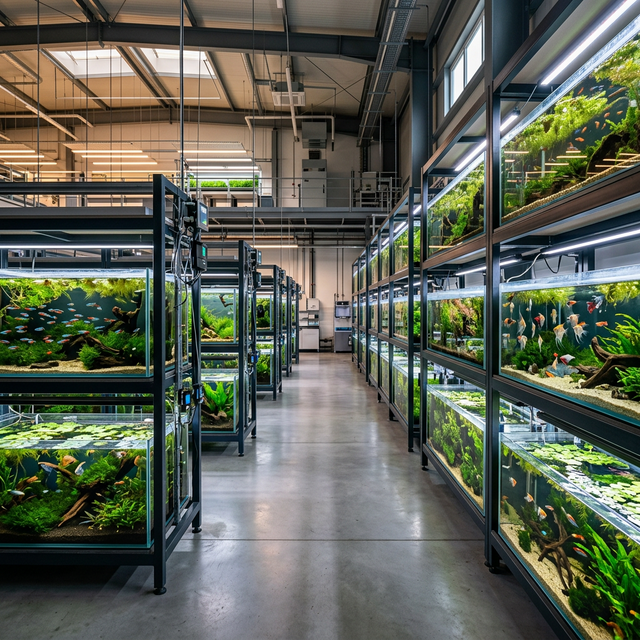 Raising Ornamental Fish in a Smart Aquafarm: Equipment, Power, Sales
